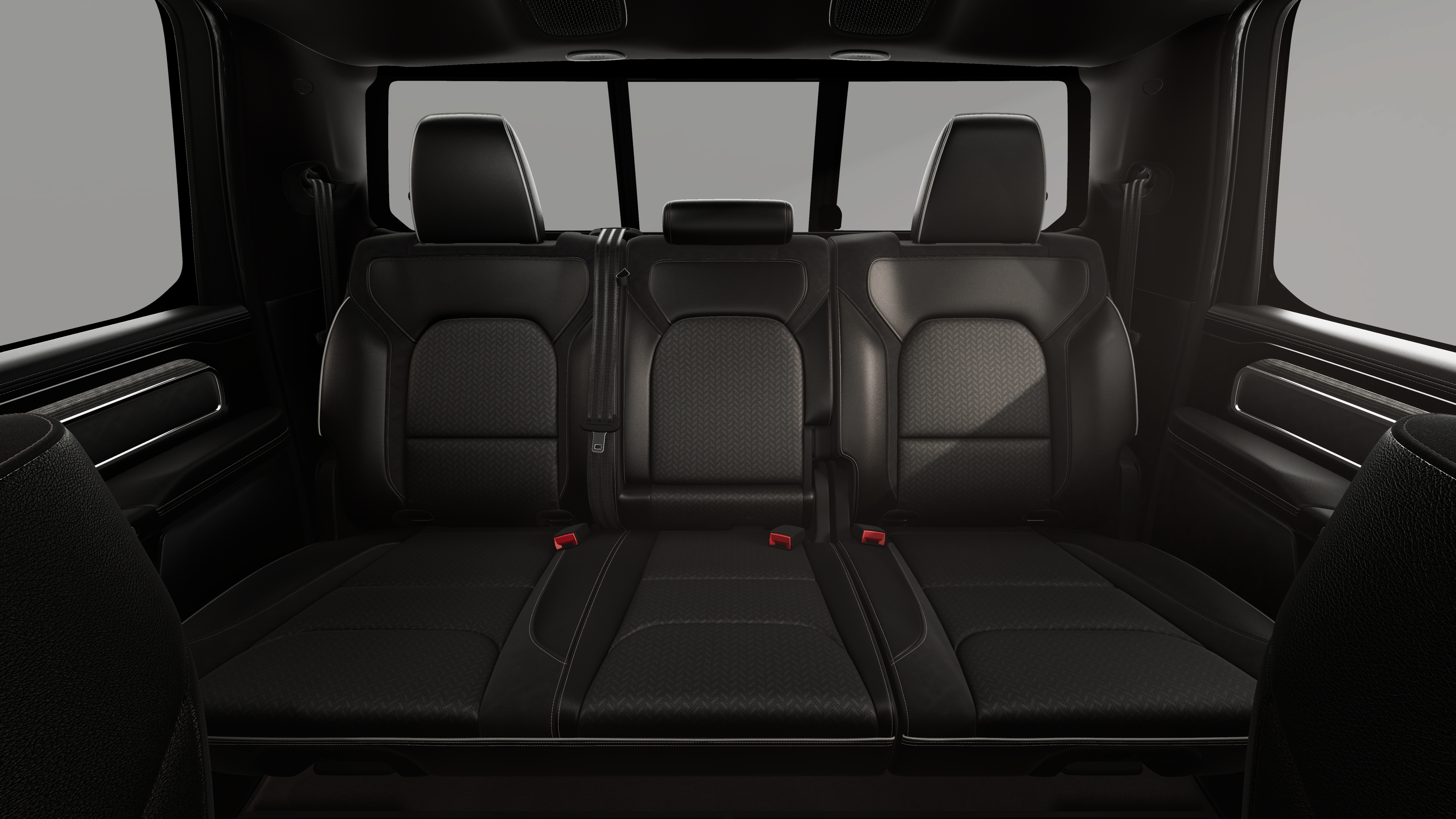 New 2026 Diamond Black Crystal Pearl-Coat Exterior Paint RAM LARAMIE image 3