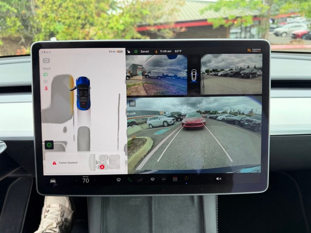 Used 2025 Deep Blue Metallic Tesla Long Range image 21