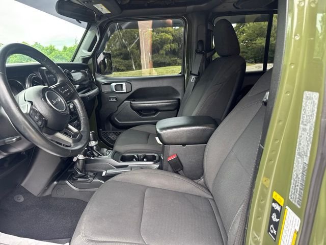 Used 2022 Green Jeep Unlimited Sport Altitude image 16