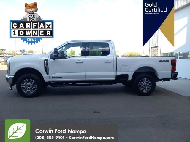 Certified Used 2025 White Ford Lariat image 8