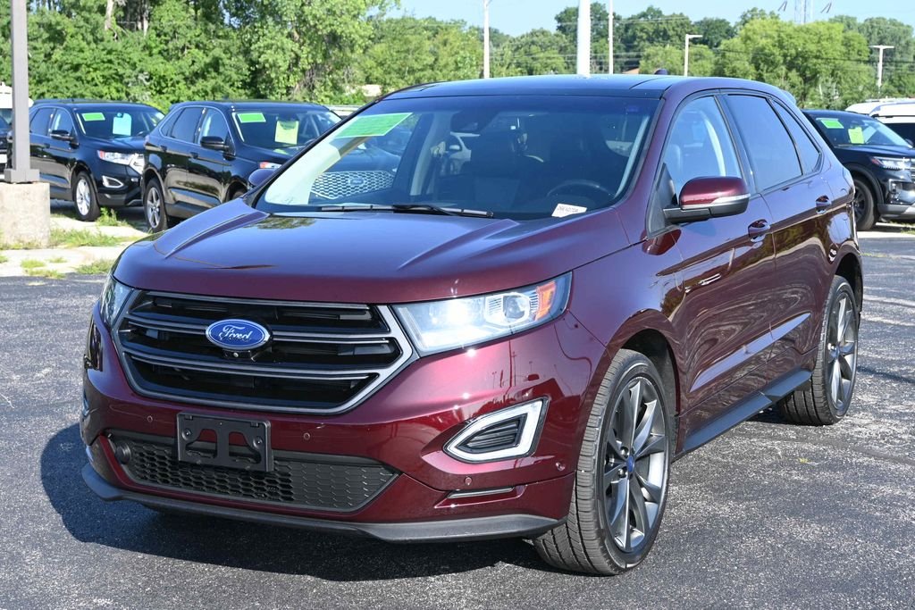 Used 2018 Burgundy Ford Sport image 5