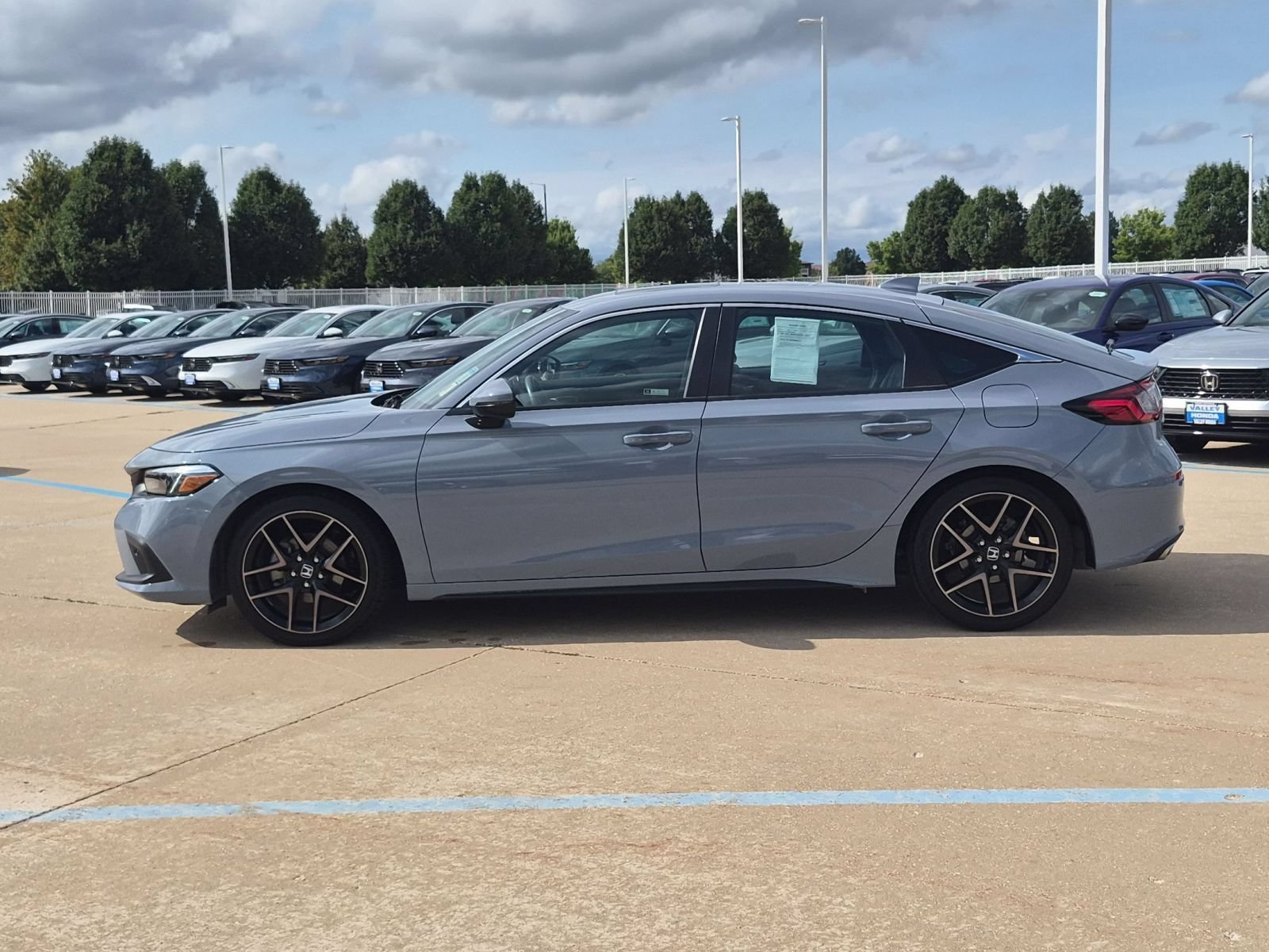 Certified Used 2024 Sonic Gray Pearl Honda Sport Touring Hatchback image 10