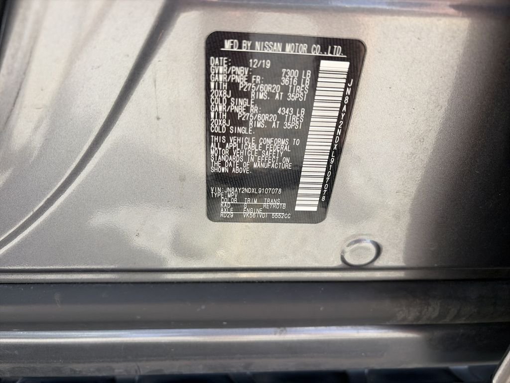 Used 2020 Gray Nissan SL image 40