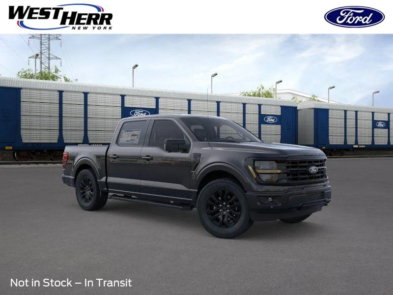 New 2026 Agate Black Metallic FORD XLT image 1