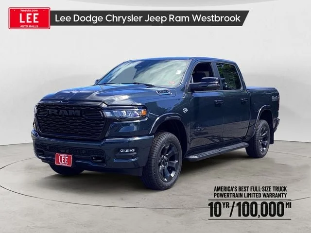 New 2026 Blue Metallic Ram BIG HORN CREW CAB 4X4 5