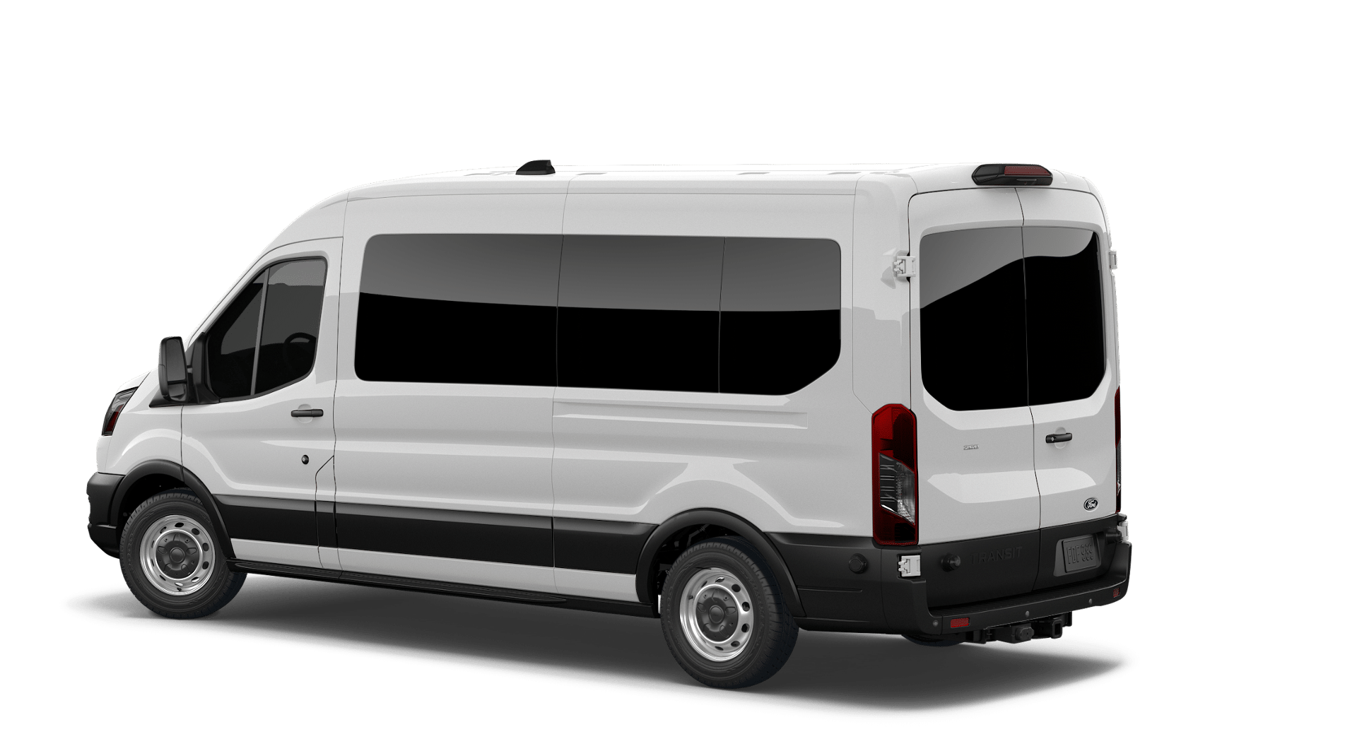 New 2027 Oxford White Ford Passenger Van XL image 2