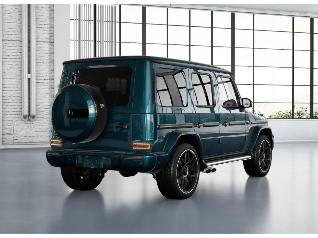 New 2027 MANUFAKTUR Sea Blue metallic Mercedes-Benz AMG® G 63 SUV image 22