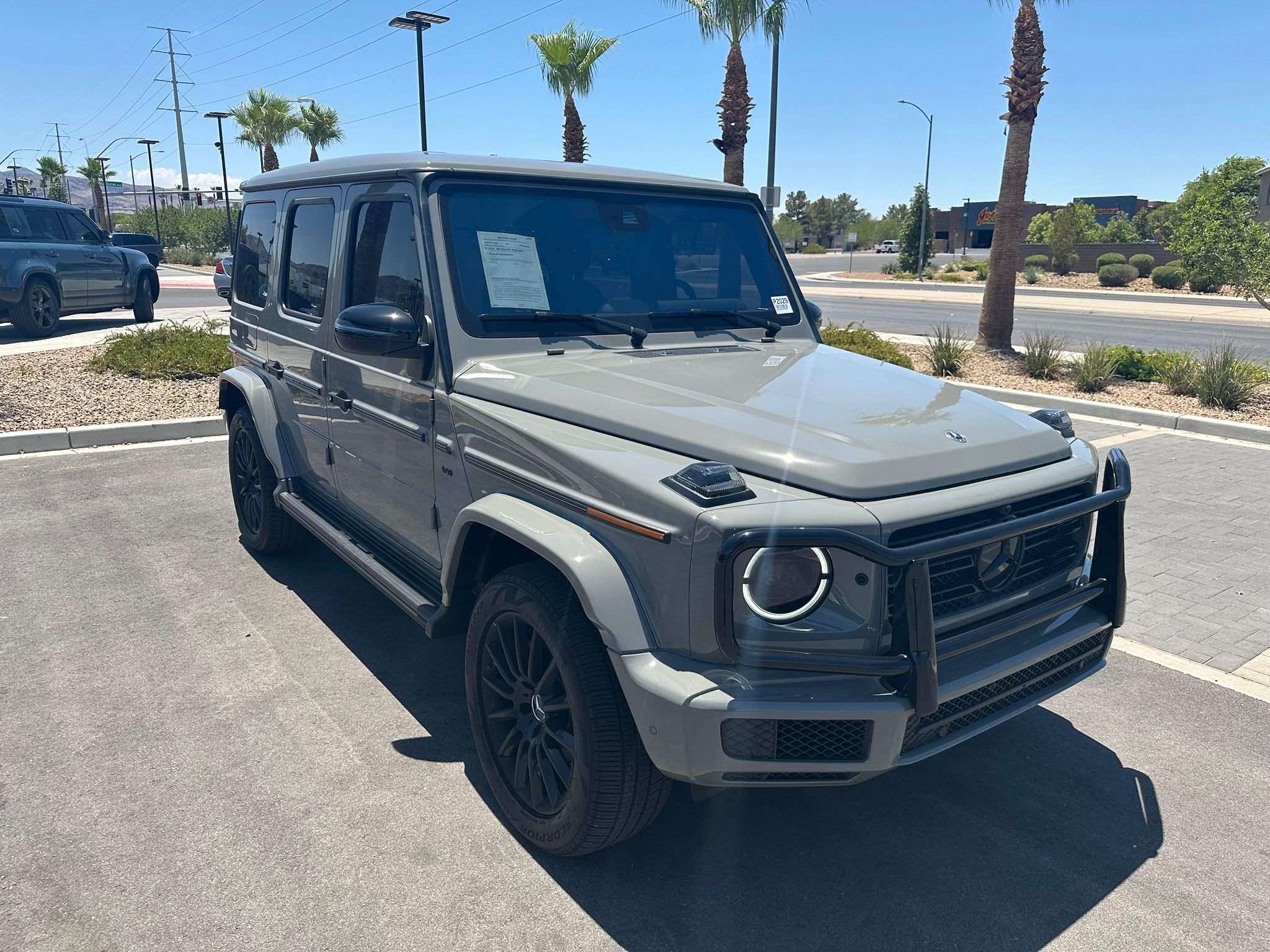 Used 2024 MANUFAKTUR Arabian Gray Mercedes-Benz G 550 image 11