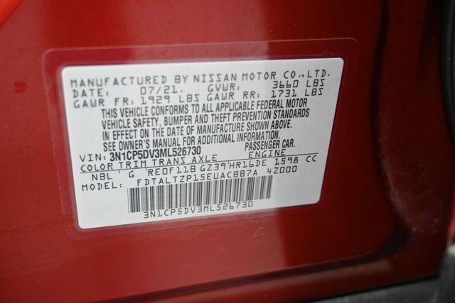 Used 2021 Red Nissan SR image 20