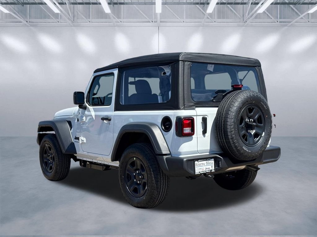 New 2026 Bright White Clear-Coat Exterior Paint Jeep Sport image 4