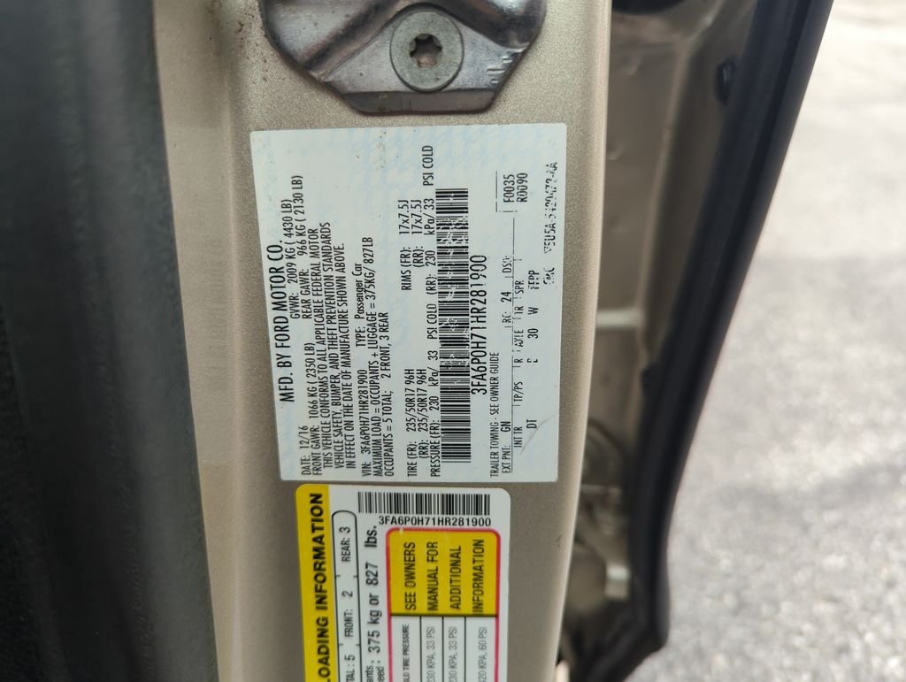 Used 2017 Gold Ford SE image 37