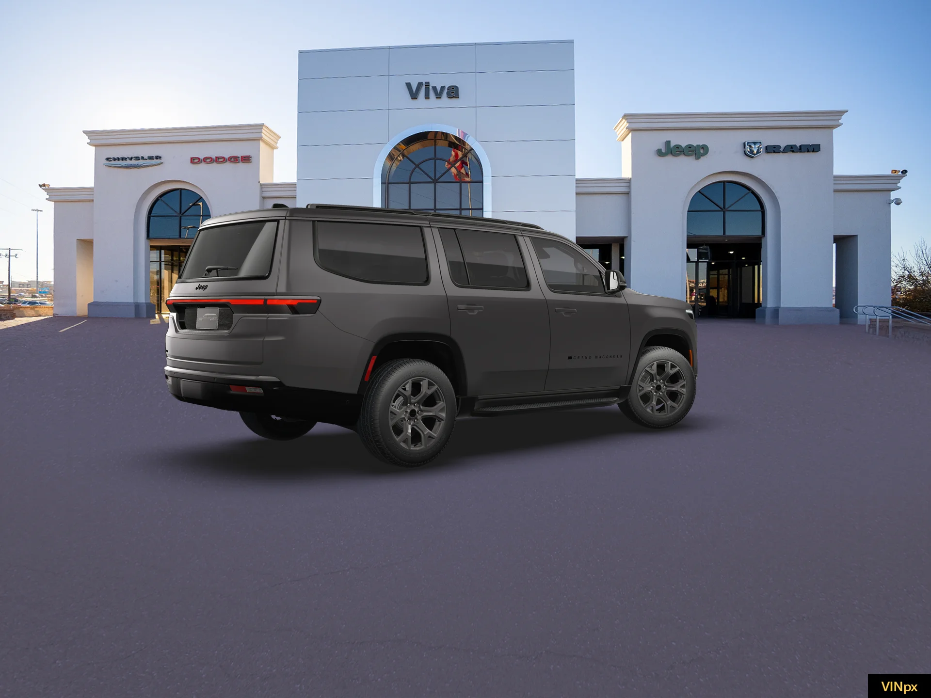 New 2026 Baltic-Gray Metallic Clear-Coat Exterior Paint Jeep Limited Altitude image 18