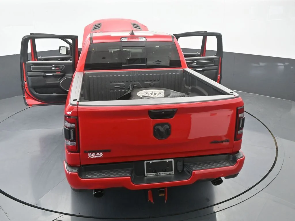 Used 2023 Flame Red Clearcoat Ram Laramie image 76