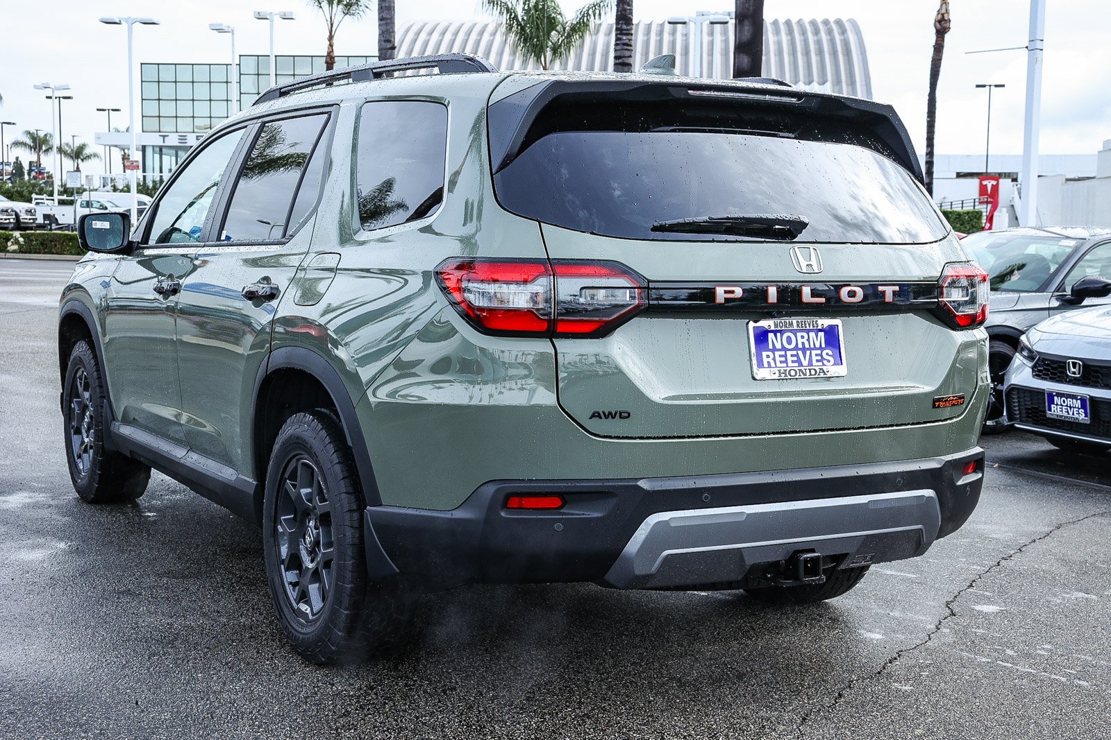 New 2026 Ash Green Metallic Honda TrailSport AWD image 4