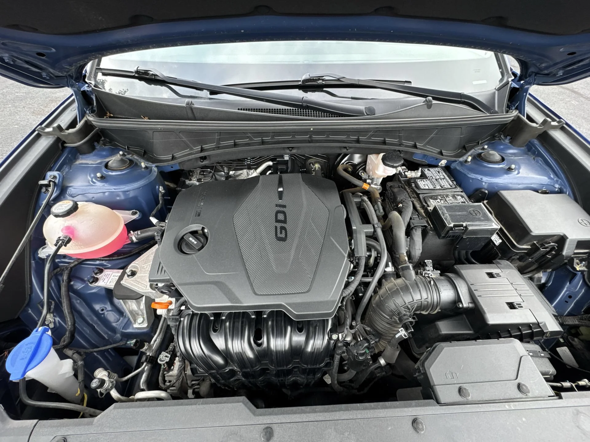 Used 2022 Intense Blue Hyundai SEL image 25