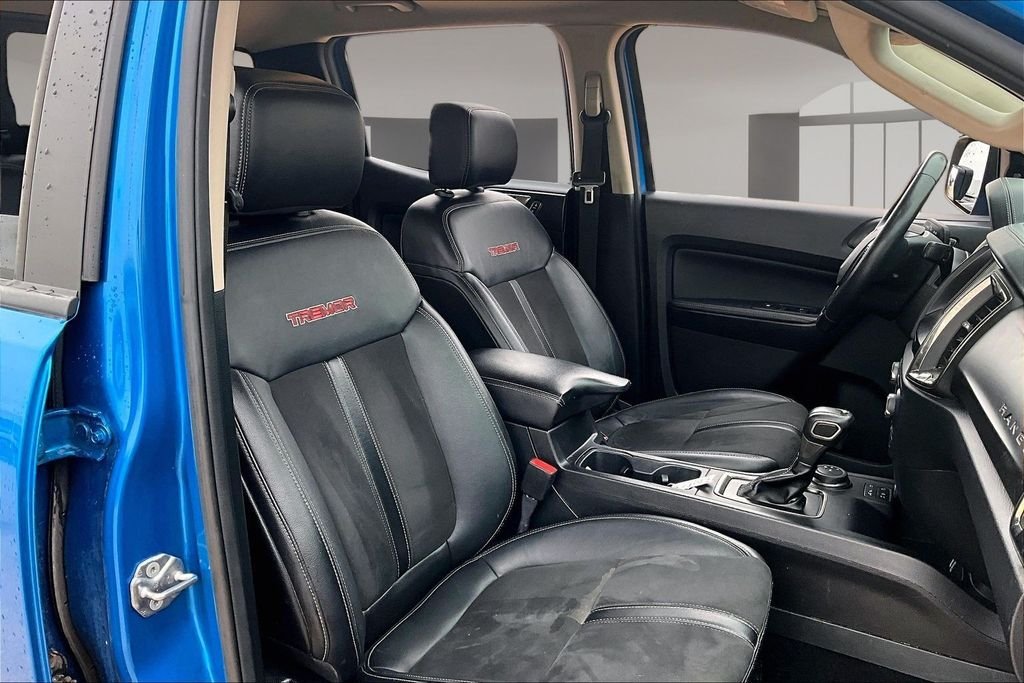 Used 2021 Blue Ford Lariat image 7