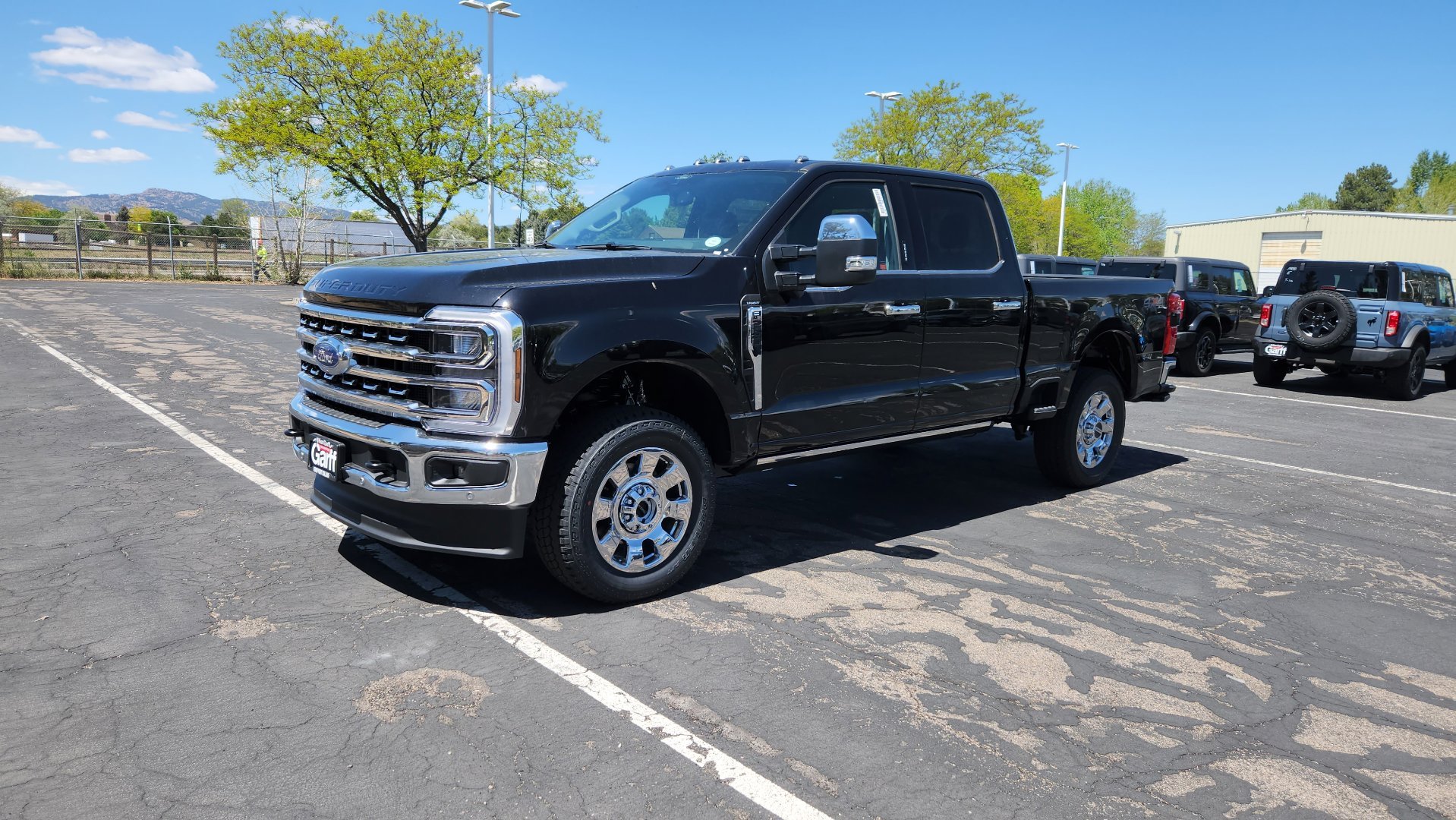New 2026 Agate Black Metallic Ford LARIAT image 3