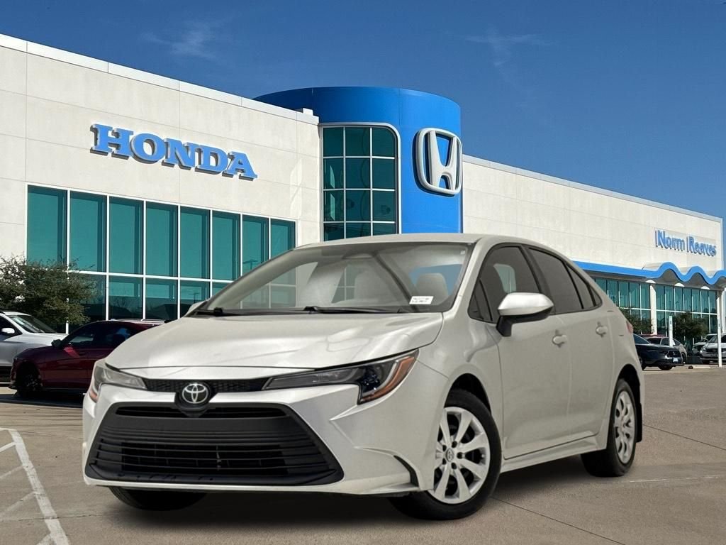 Used 2024 Classic Silver Metallic Toyota LE image 1