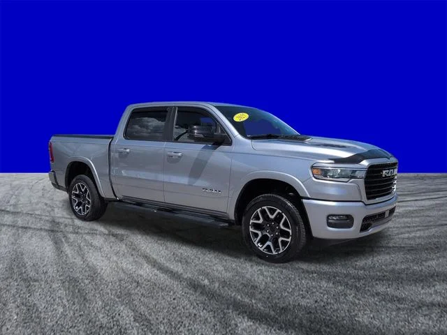 Certified Used 2025 Billet Silver Metallic Clearcoat Ram Laramie image 2