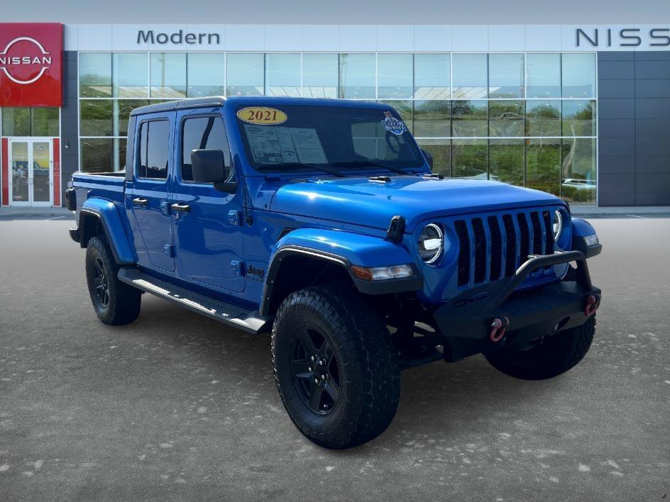 Used 2021 Hydro Blue Pearlcoat Jeep Sport S image 3
