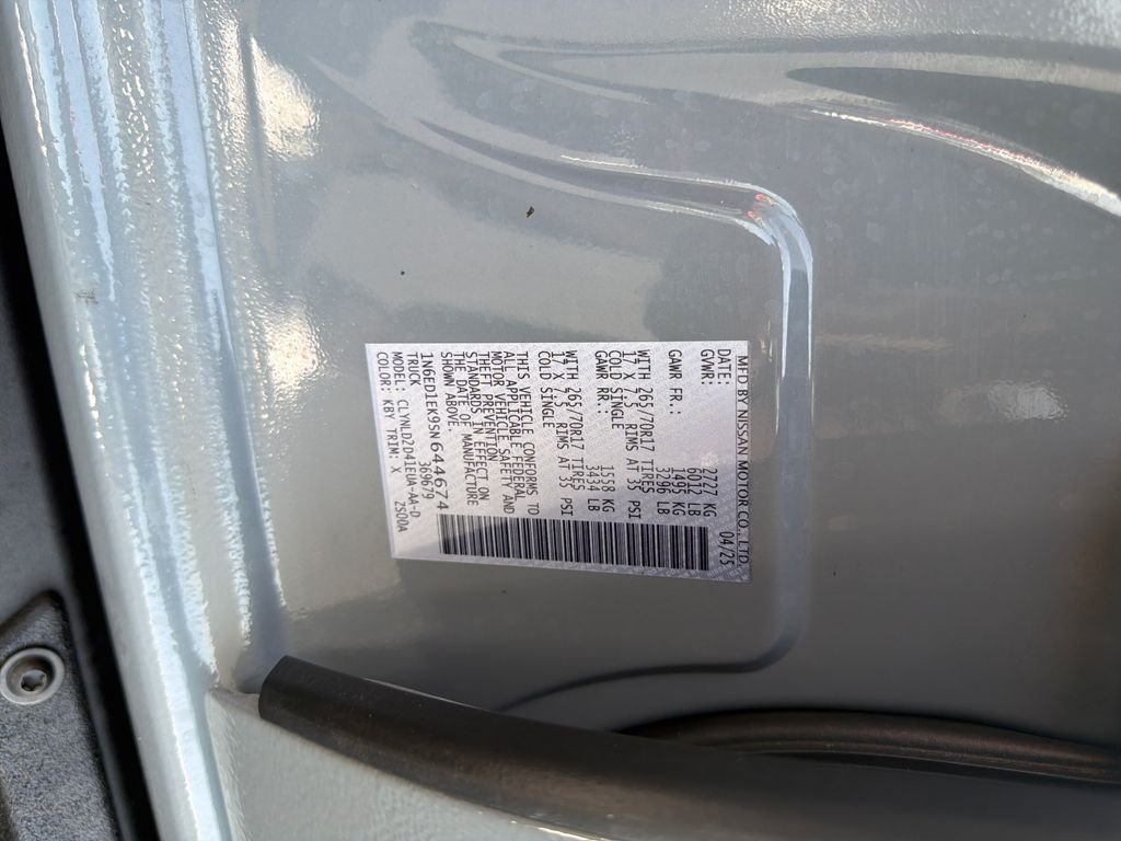 Used 2025 Gray Nissan PRO-4X image 22