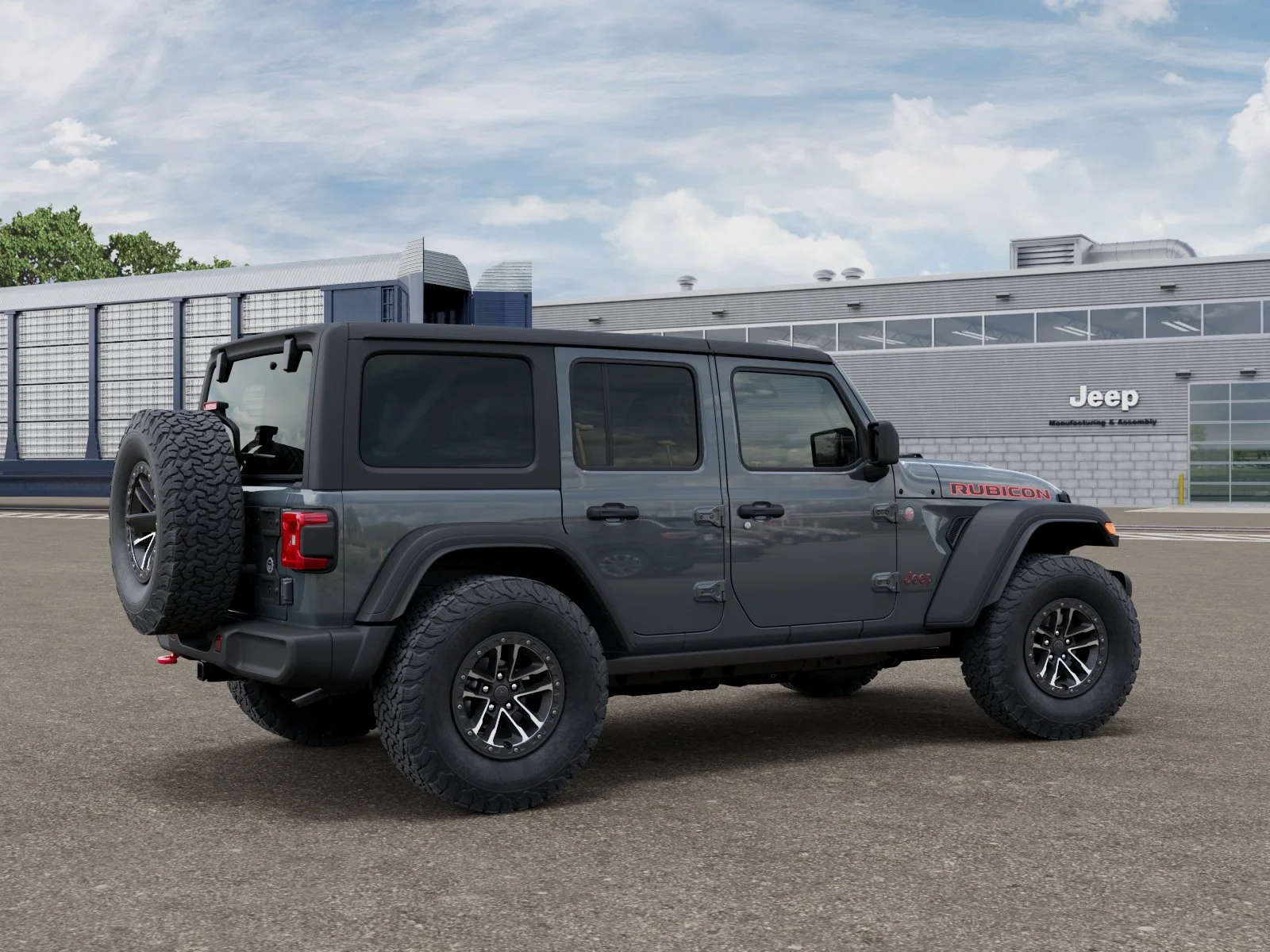 New 2026 Anvil Clear-Coat Exterior Paint Jeep Rubicon image 11