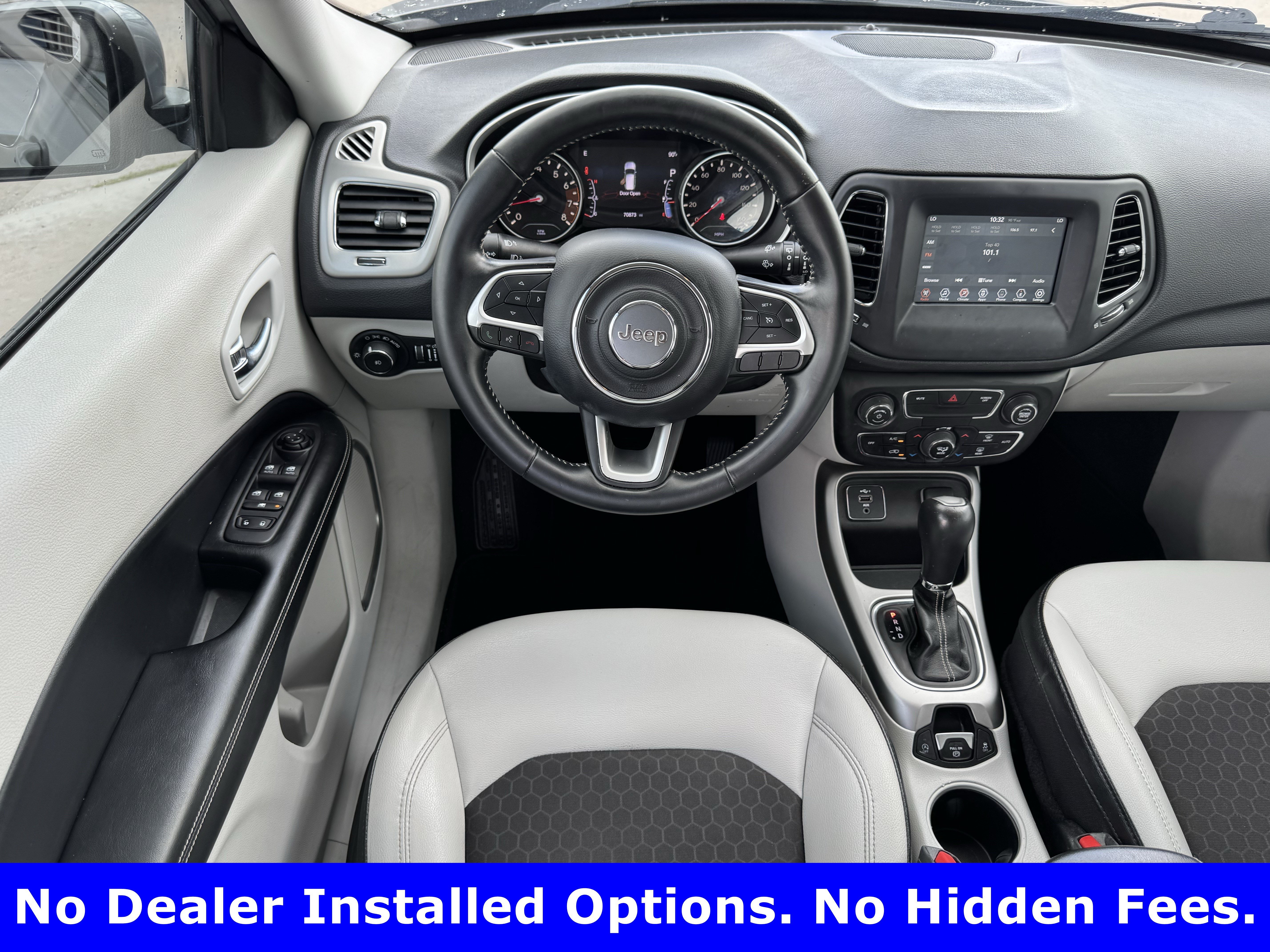Used 2020 Billet Silver Metallic Clearcoat Jeep Latitude image 13