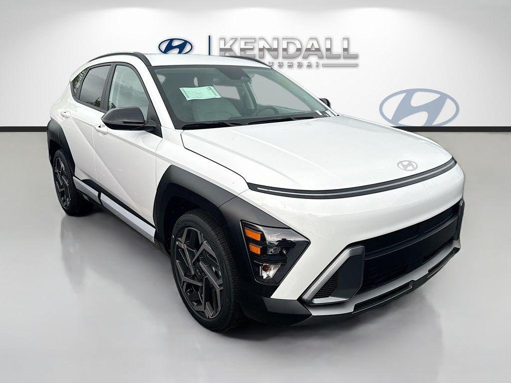 New 2026 Atlas White Hyundai SEL Premium FWD image 1