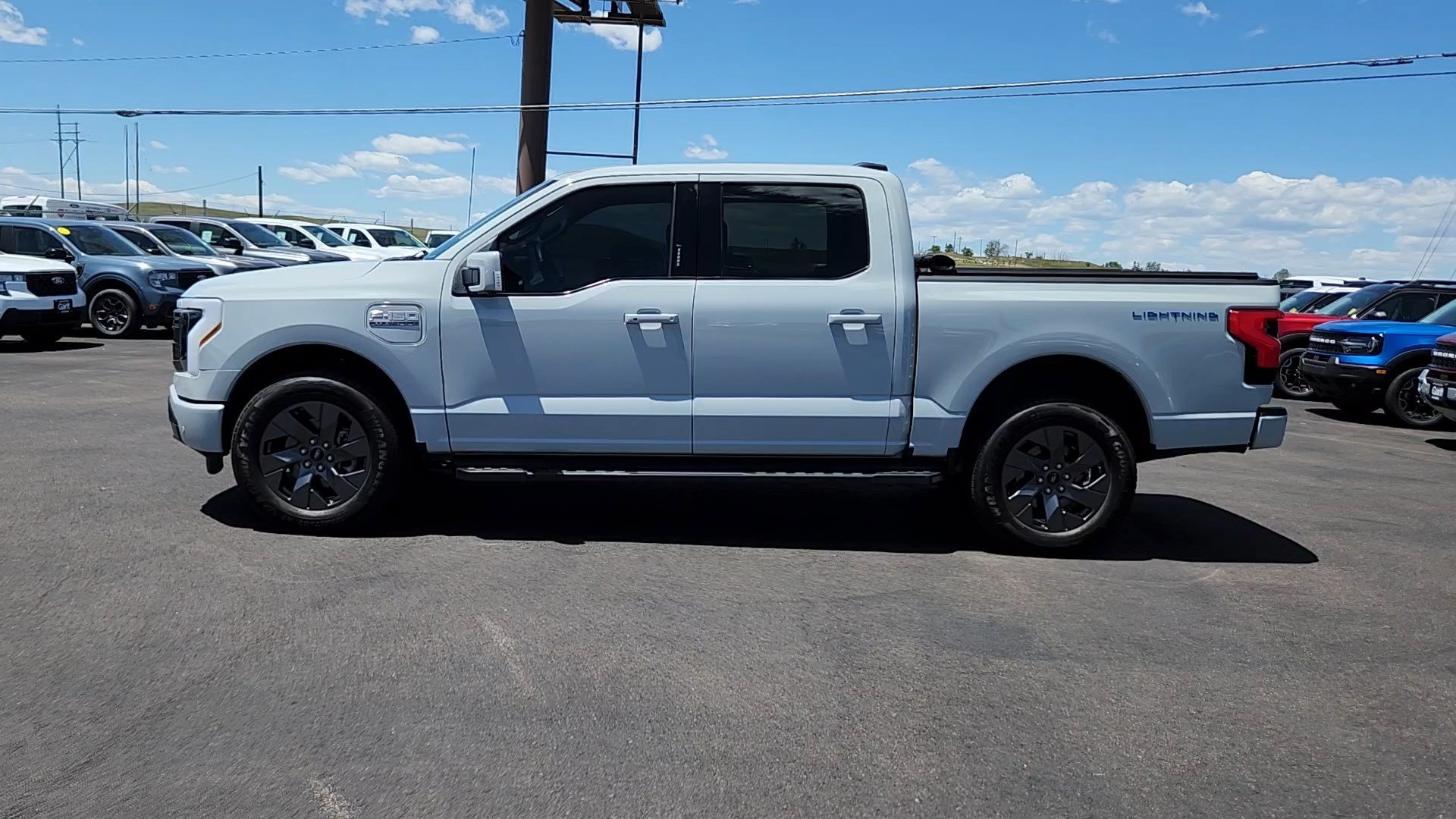 Certified 2023 Ford F-150 Lightning Lariat with VIN 1FTVW1ELXPWG51978 for sale in West Valley City, UT