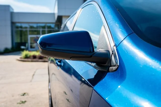 Used 2021 Blue Emerald Metallic GMC SLE image 21