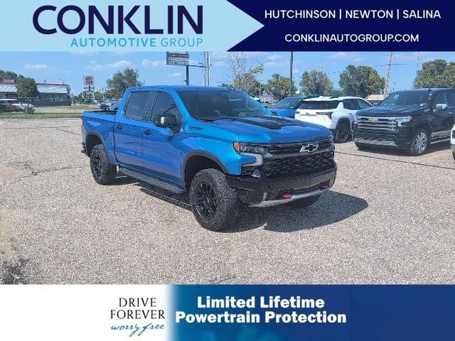 Used 2022 Glacier Blue Metallic Chevrolet ZR2 image 1