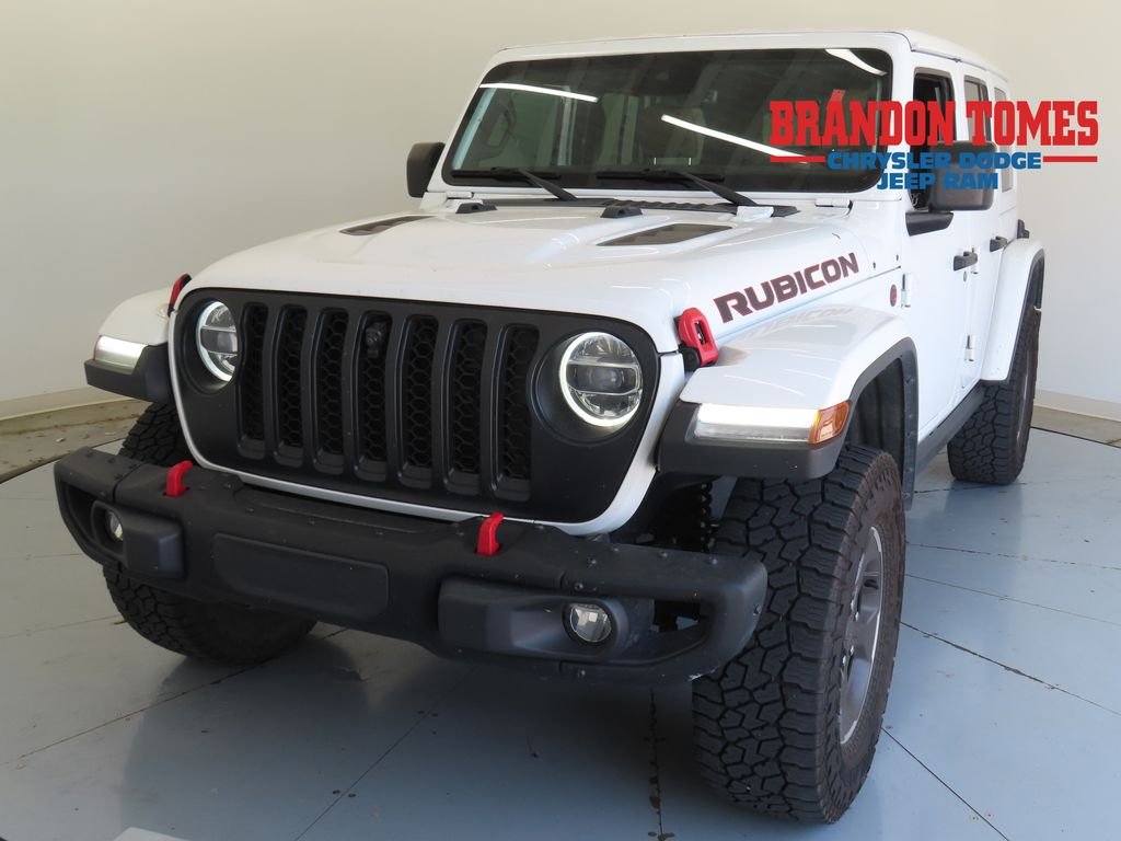 Used 2021 White Jeep Unlimited Rubicon image 7