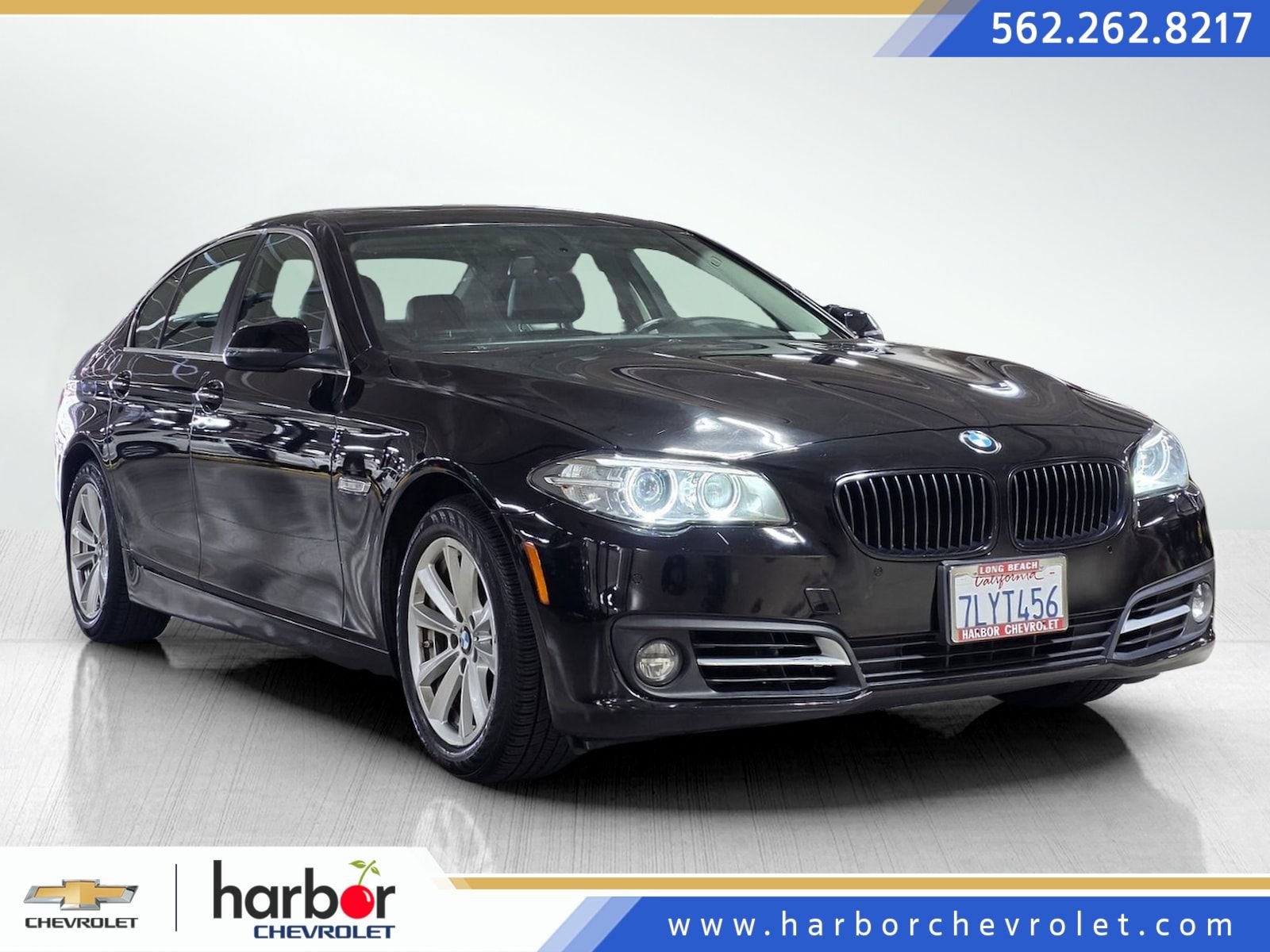 Used 2015 Jet Black BMW 528i image 1
