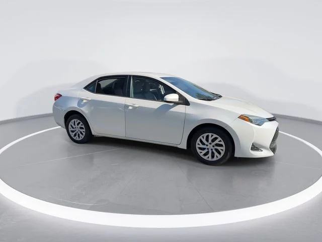 Used 2019 White Toyota LE image 2