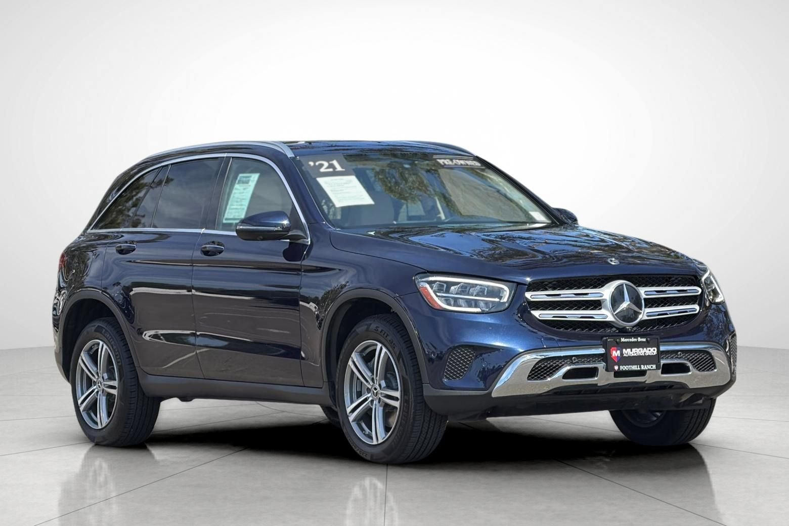Used 2021 Blue Mercedes-Benz GLC 300 image 17