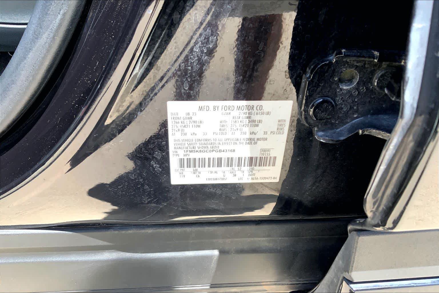Used 2023 Agate Black Metallic Ford ST image 33