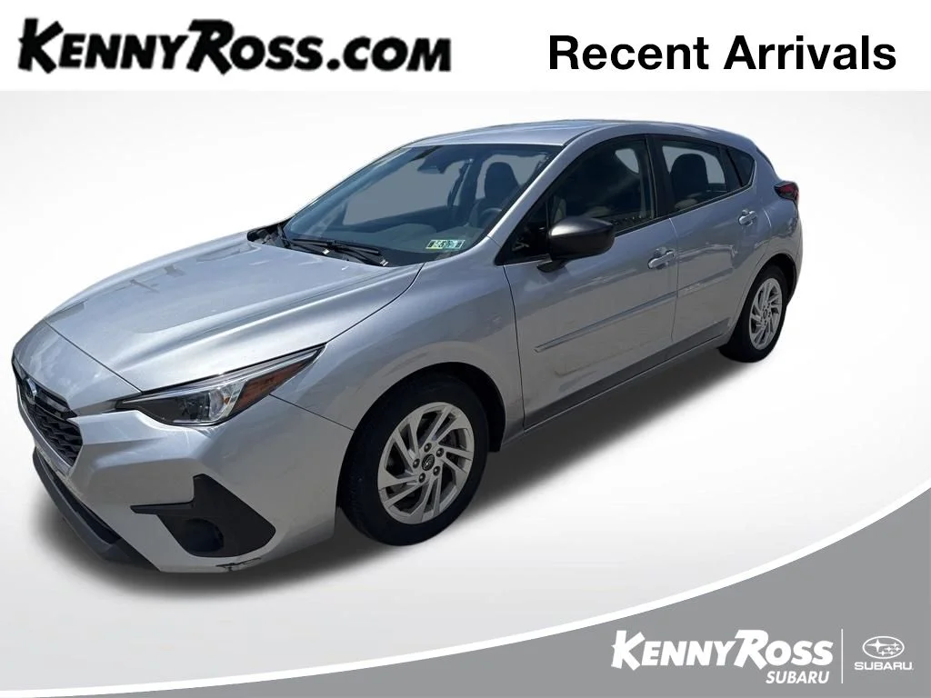 Used 2024 Silver Subaru Base image 1