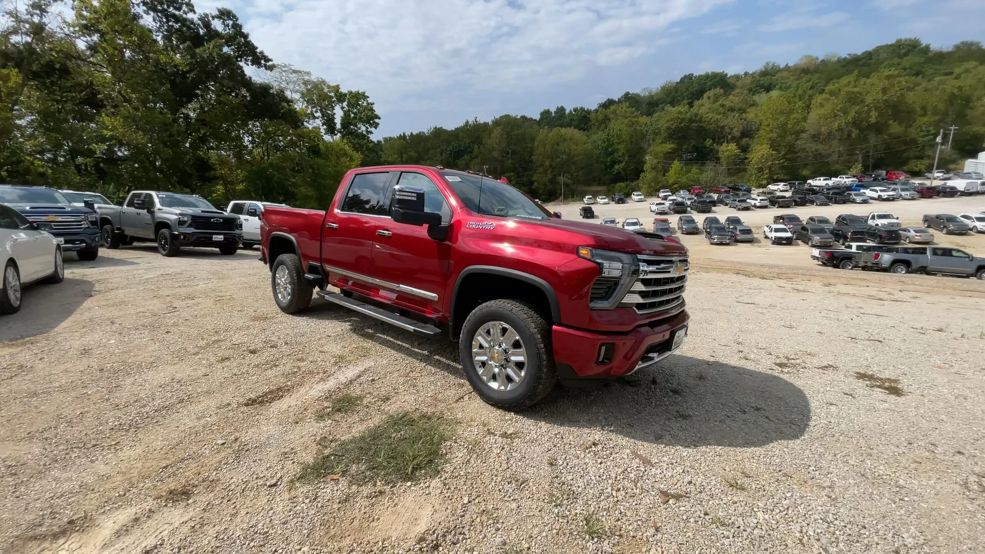 New 2025 Radiant Red Tintcoat Chevrolet High Country image 2