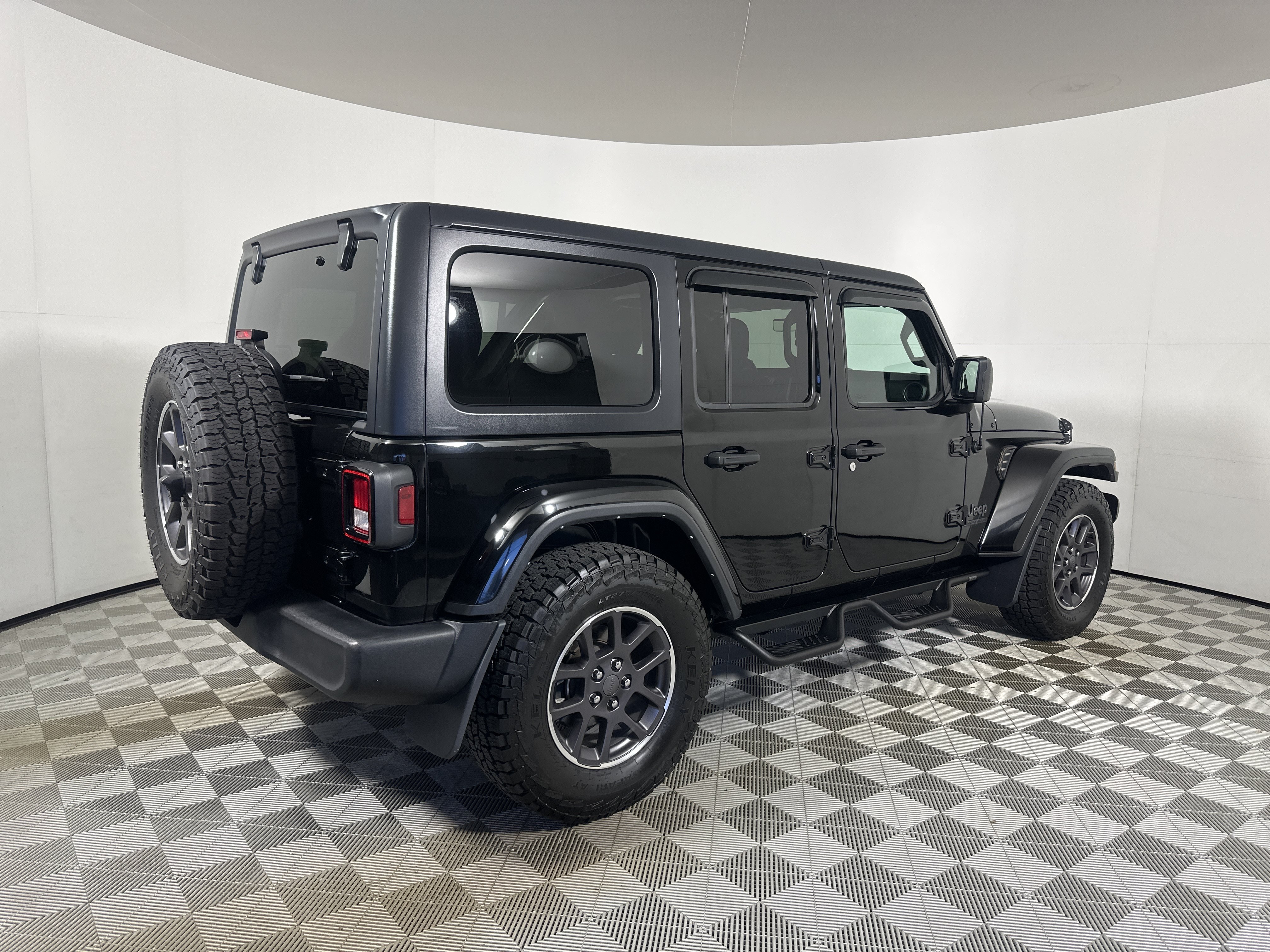 Certified Used 2021 Black Clearcoat Jeep Unlimited 80th Anniversary image 7