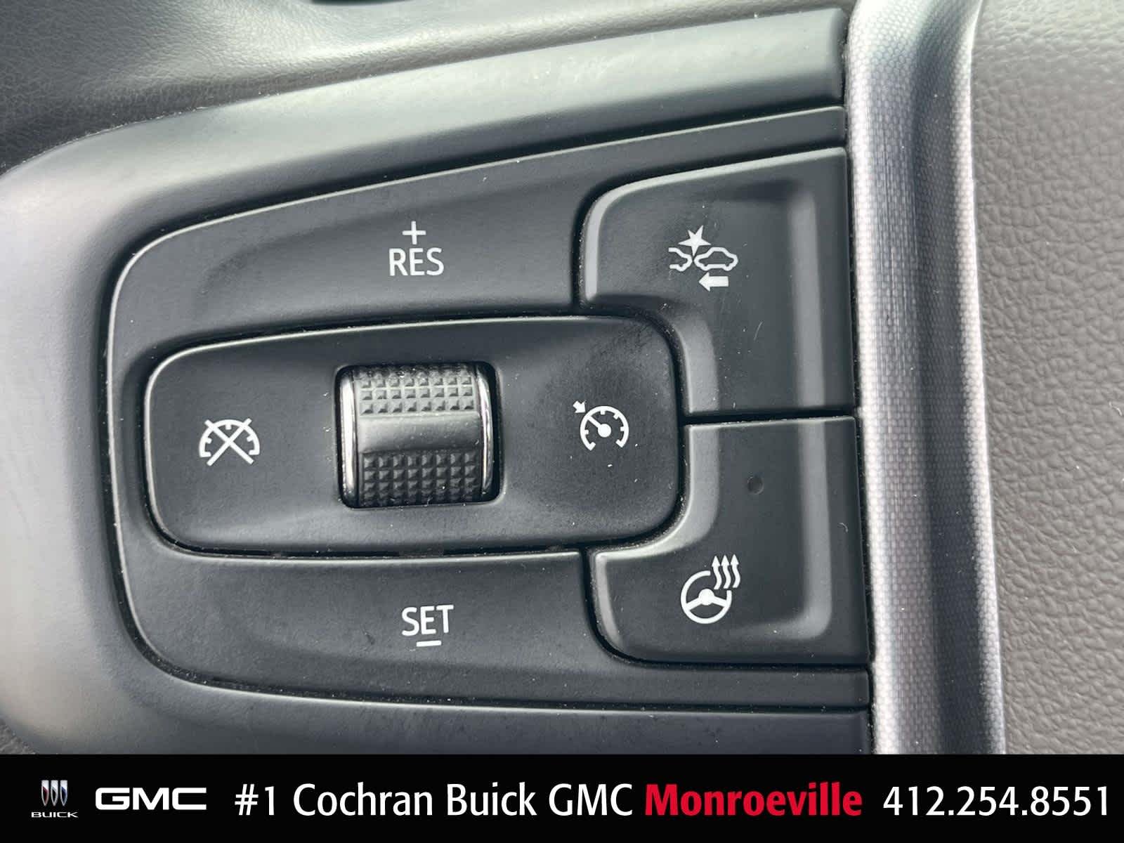 Used 2023 White Frost Tricoat GMC SLT image 36