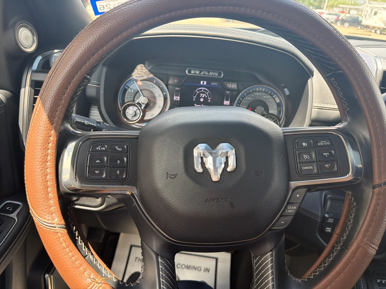 Used 2019 Granite Crystal Clearcoat Metallic Ram Limited image 20