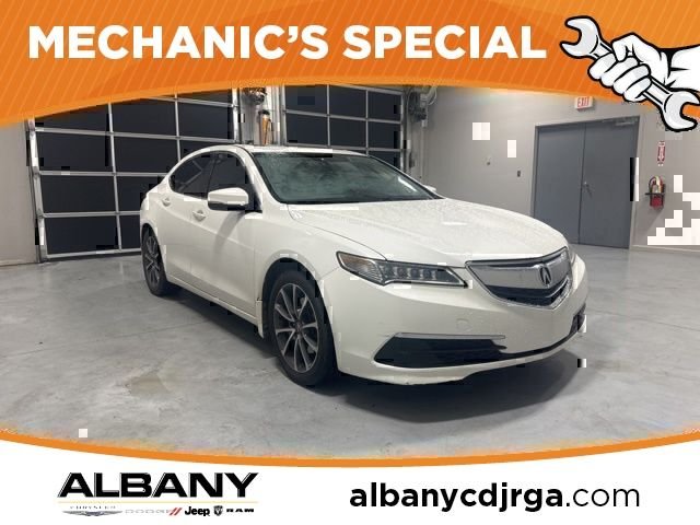Used 2015 White Acura V6 Tech image 1