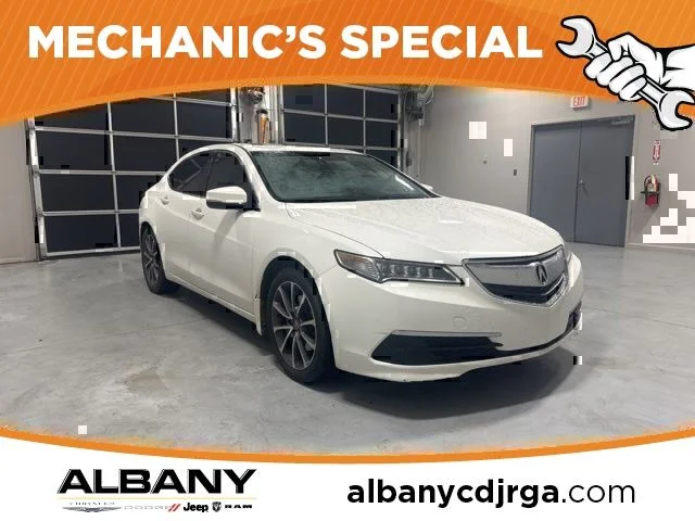 Used 2015 White Acura V6 Tech image 1