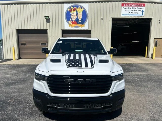 New 2026 Bright White Clear-Coat Exterior Paint RAM LARAMIE image 9