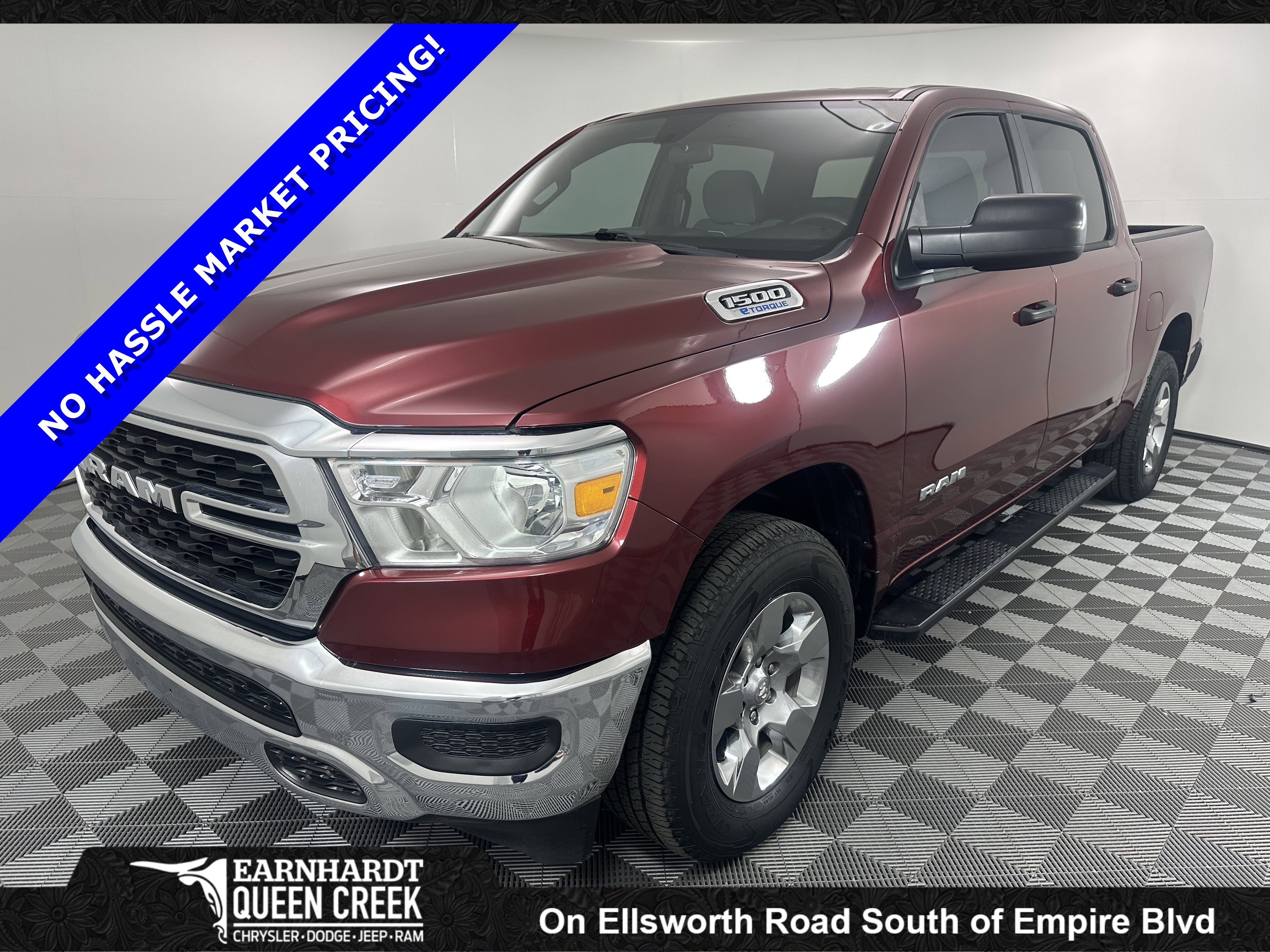 Certified Used 2023 Delmonico Red Pearlcoat Ram Big Horn image 1
