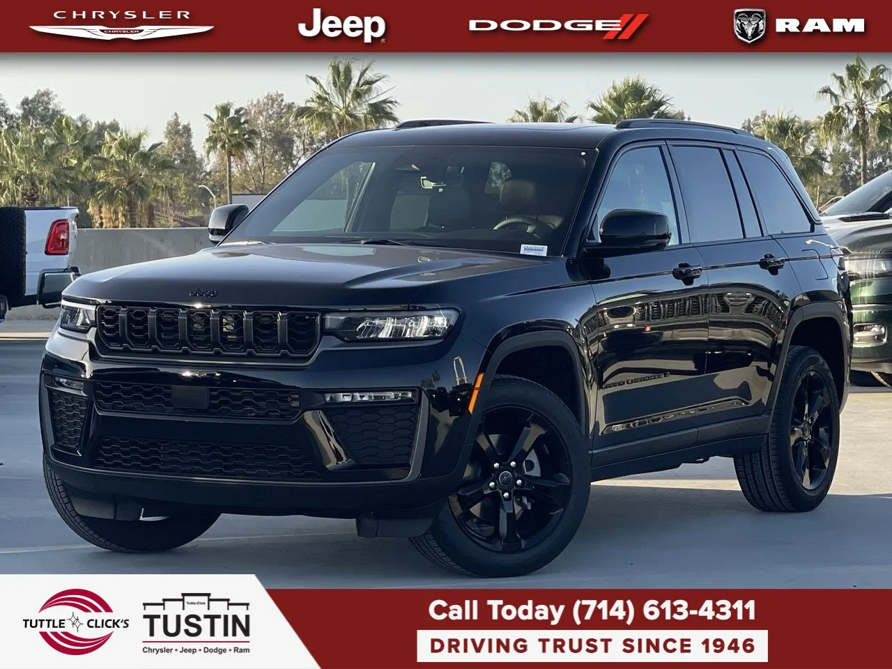New 2027 High-Gloss Black Paint Jeep Limited image 1