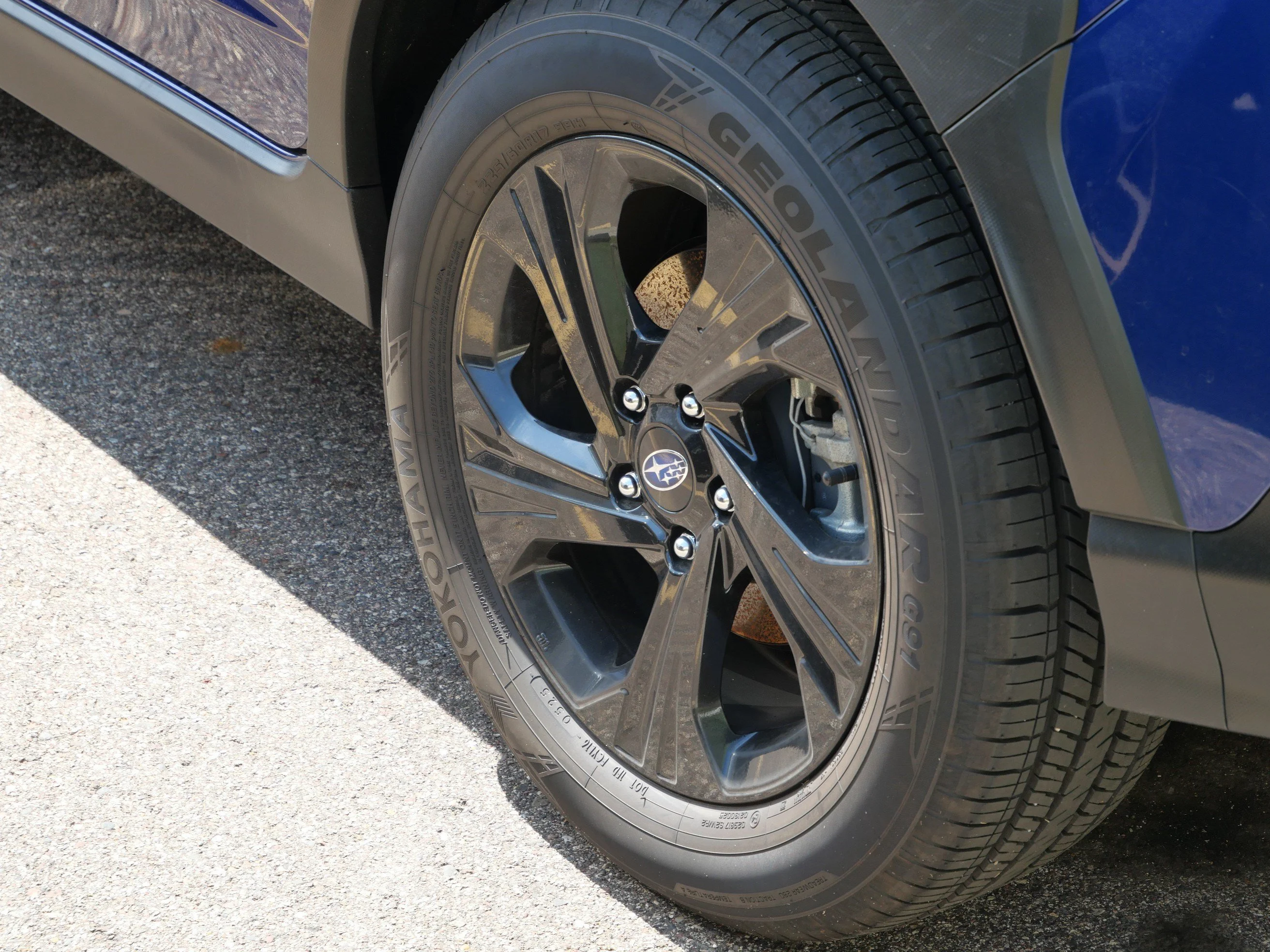 Used 2024 Sapphire Blue Pearl Subaru SUV CVT image 7