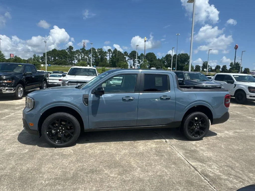 New 2026 Azure Gray Metallic Tri-Coat Ford Lariat® image 6