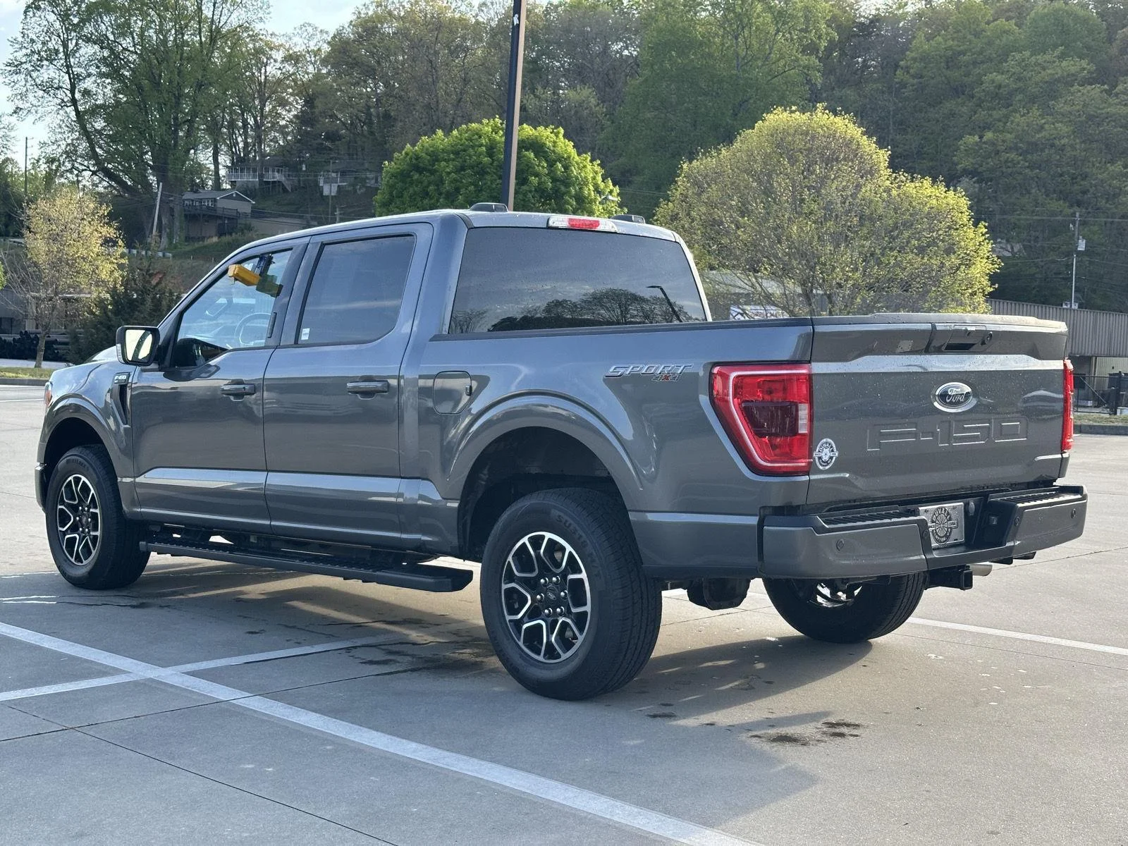 Used 2023 Carbonized Gray Metallic Ford XLT image 5