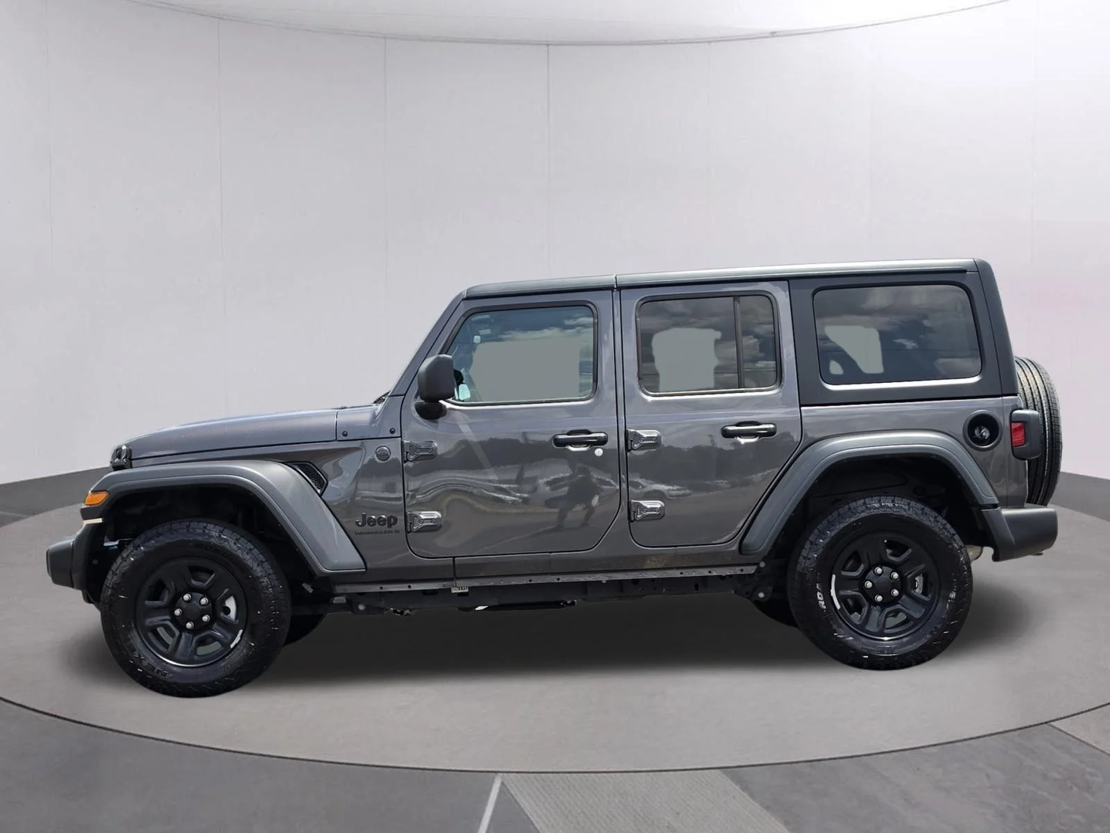 Used 2026 Granite Crystal Metallic Clearcoat Jeep Sport image 9